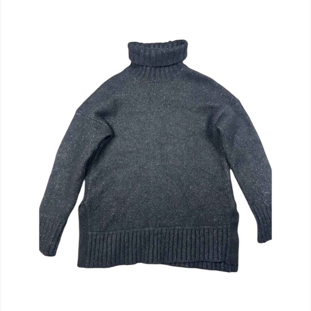 Everlane Women's Black Merino‎ Wool/Pima Cotton Size L